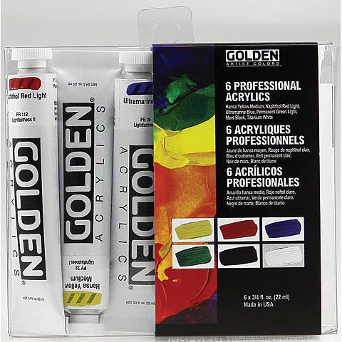 Golden Heavy Body Acrylic Paint Sets