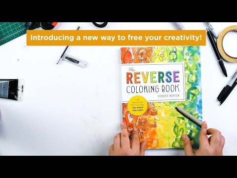 The Reverse Coloring Book - Odd Nodd Art Supply