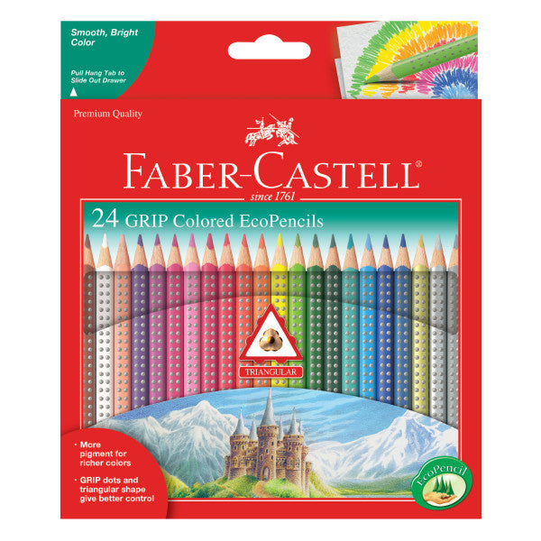 GRIP Colored EcoPencils Set 24 - Odd Nodd Art Supply