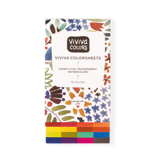 Viviva Colorsheet Watercolor Sets - Odd Nodd Art Supply