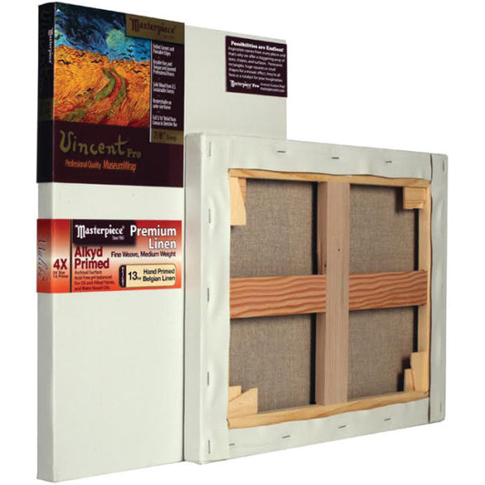 Vincent Pro Malibu Premium Linen Stretched Canvas