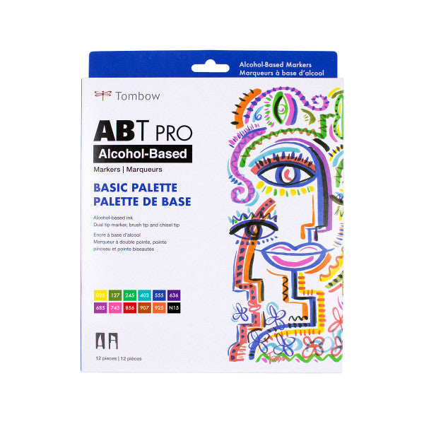 ABT PRO Alcohol Based Brush Marker Sets Tombow - Odd Nodd Art Supply
