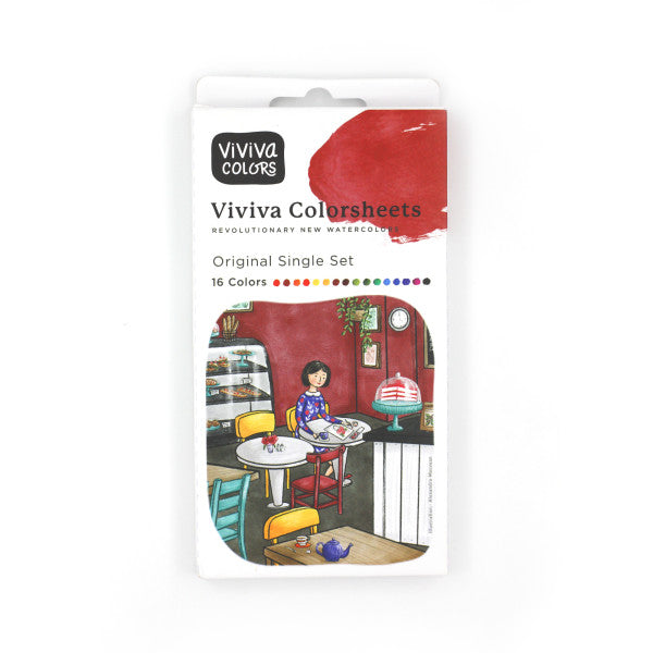 Viviva Colorsheet Watercolor Sets Original Single - Odd Nodd Art Supply