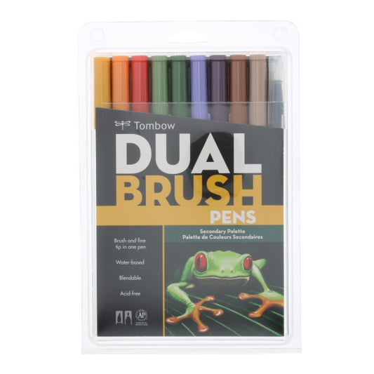 Tombow Dual Brush Pen Sets Secondary - Odd Nodd Art Supply