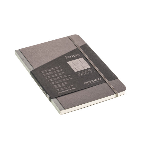 Grey A5 Ecoqua Plus Fabric-Bound Notebooks - Odd Nodd Art Supply