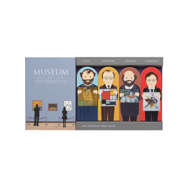 New Modernists Museum Collection Page Flags - Odd Nodd Art Supply