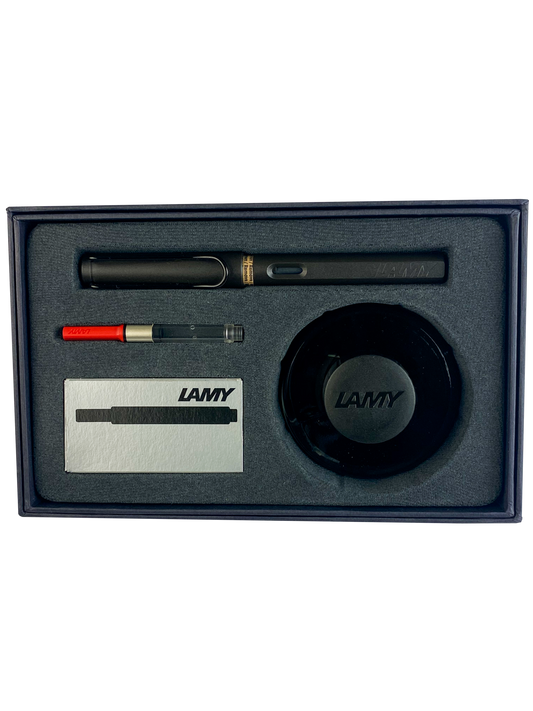 Lamy Fountain Pen Gift Sets Charcoal Safari - Odd Nodd Art Supply