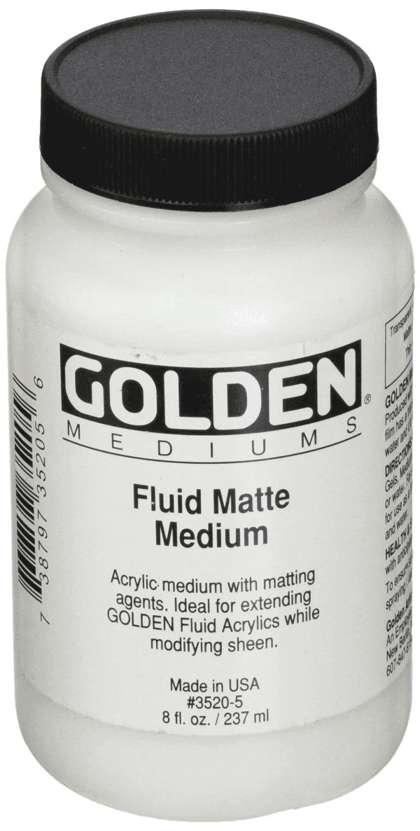 Golden Fluid Matte Medium