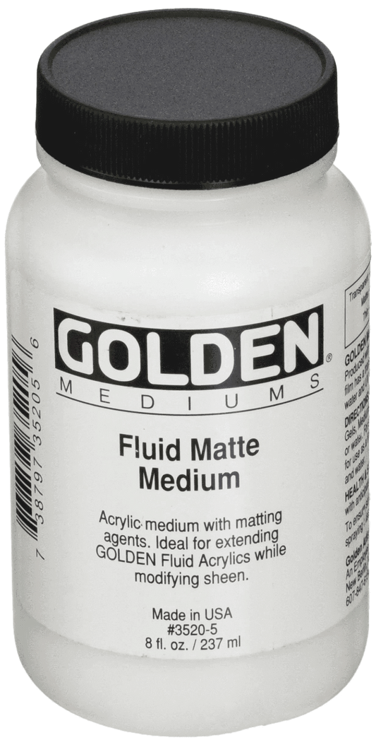Golden Fluid Matte Medium