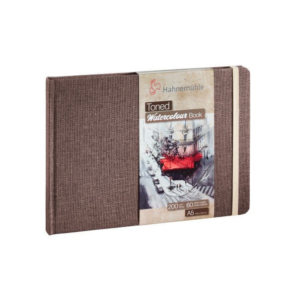 A5 Tan Hahnemuhle Toned Watercolor Paper Books - Odd Nodd Art Supply