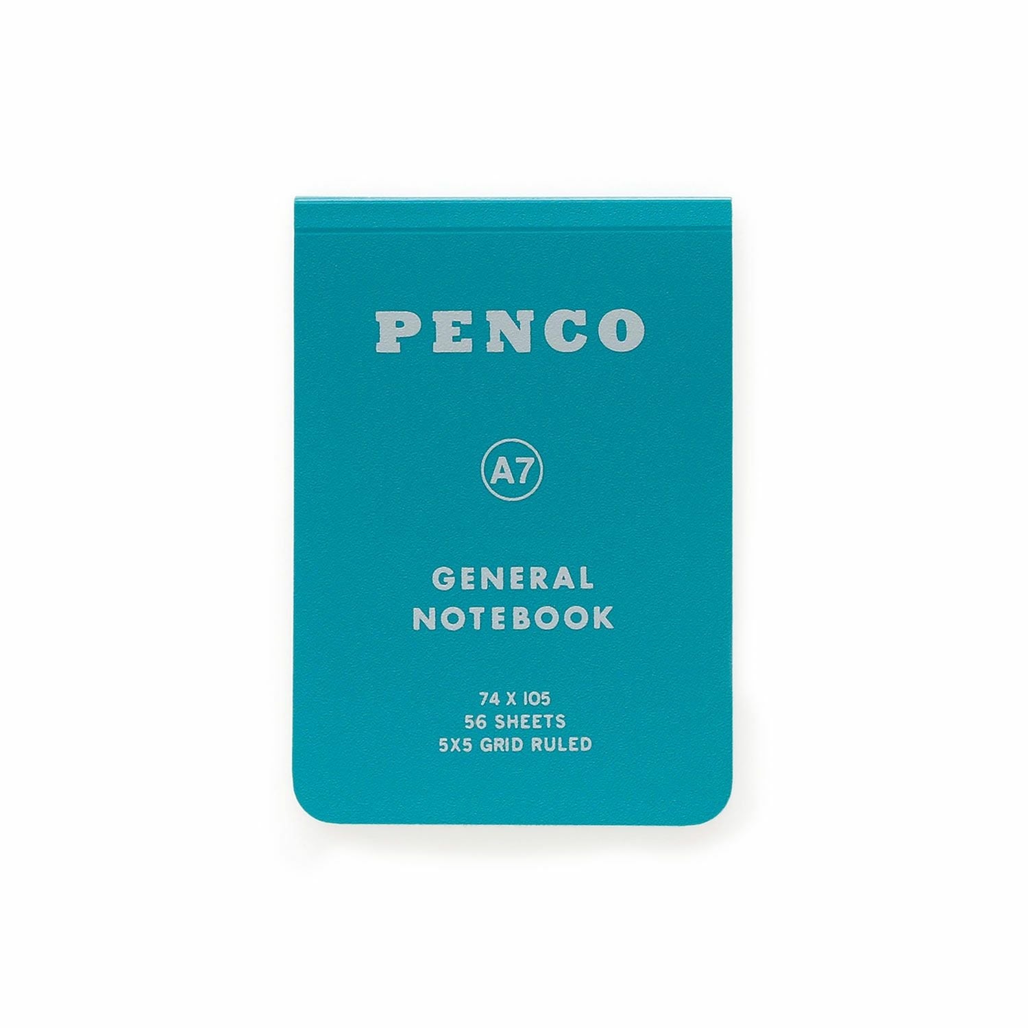 A7 Green Soft PP Notebook Grid - Odd Nodd Art Supply