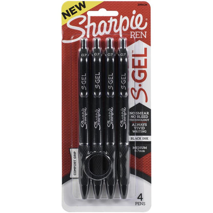 Sharpie S-Gel Pens .7 Black - Odd Nodd Art Supply