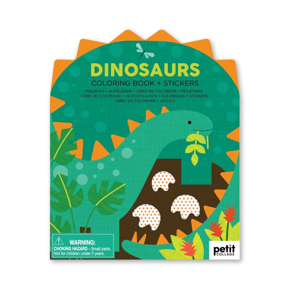 Coloring Book + Stickers