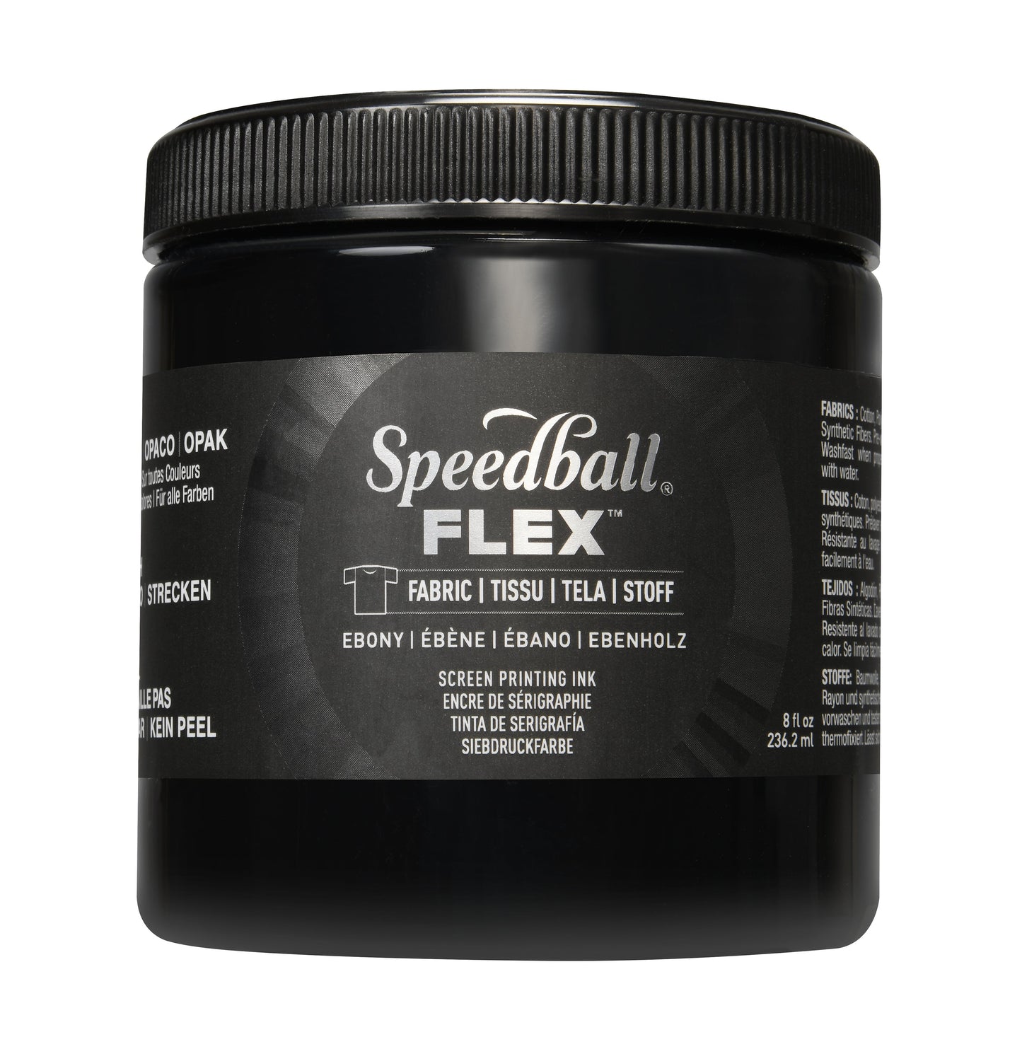 Black Speedball Flex Fabric Screen Printing Inks - Odd Nodd Art Supply 