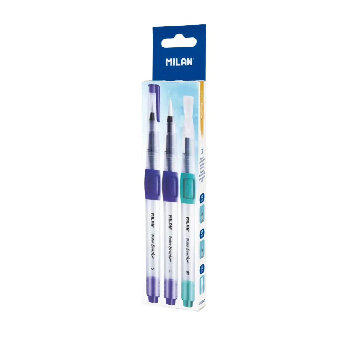 Milan Refillable Water Brushes - Odd Nodd Art Supply