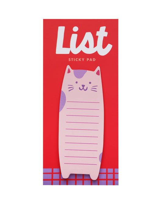Cat List Sticky Pads - Odd Nodd Art Supply