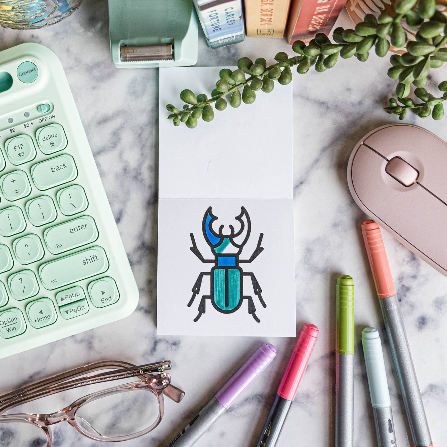 Mini Coloring Book - Odd Nodd Art Supply