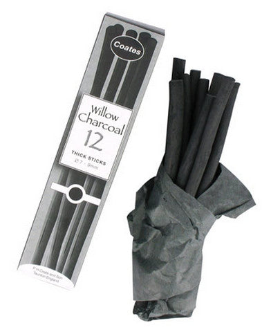 Willow Charcoal Coates Thick - Odd Nodd Art Supply
