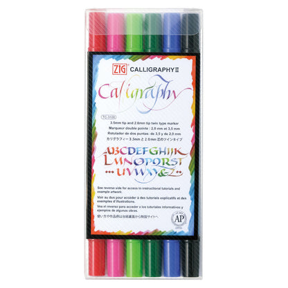 ZIG Calligraphy Marker Sets