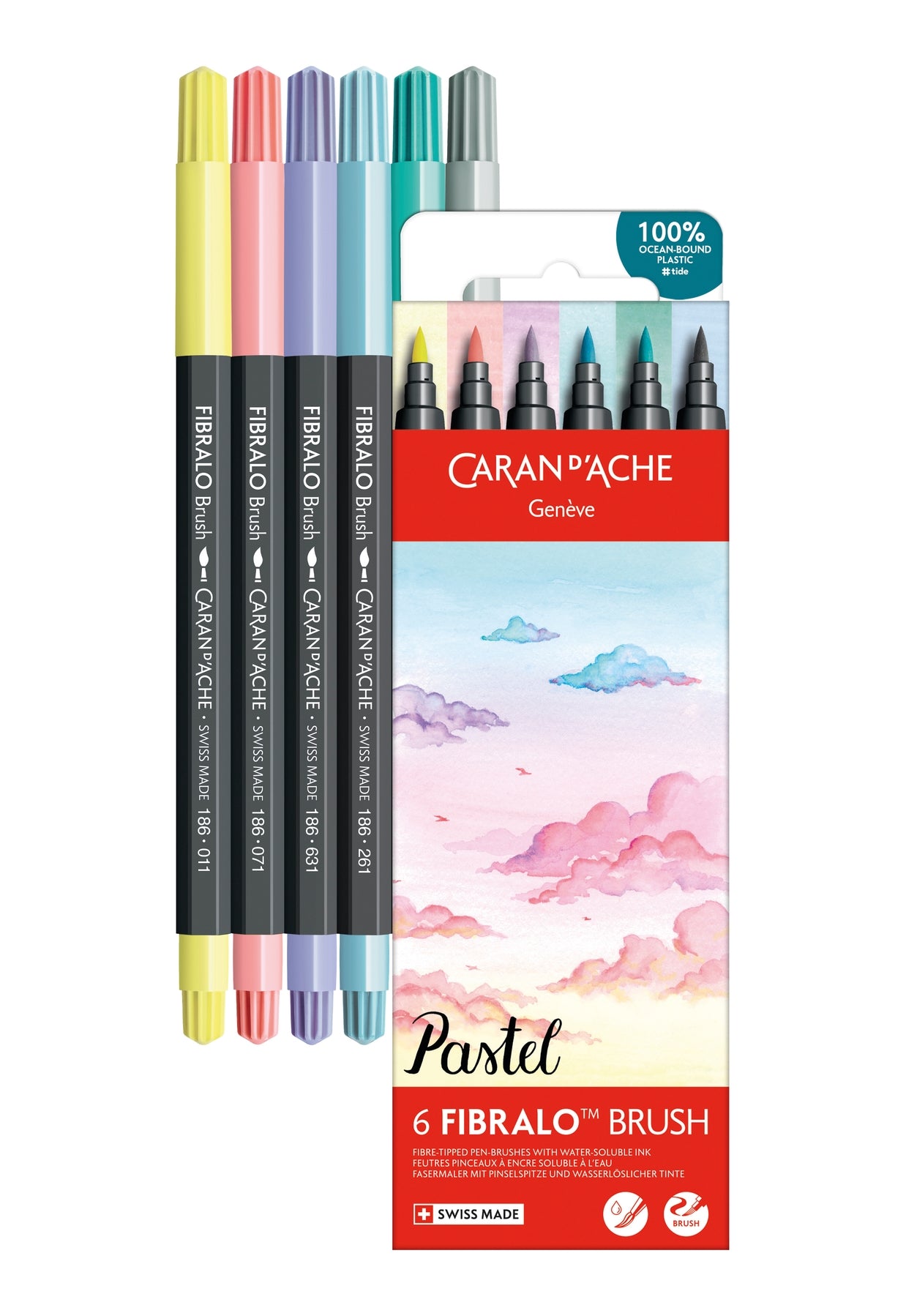 Fibralo Dual Tipped Brush Markers