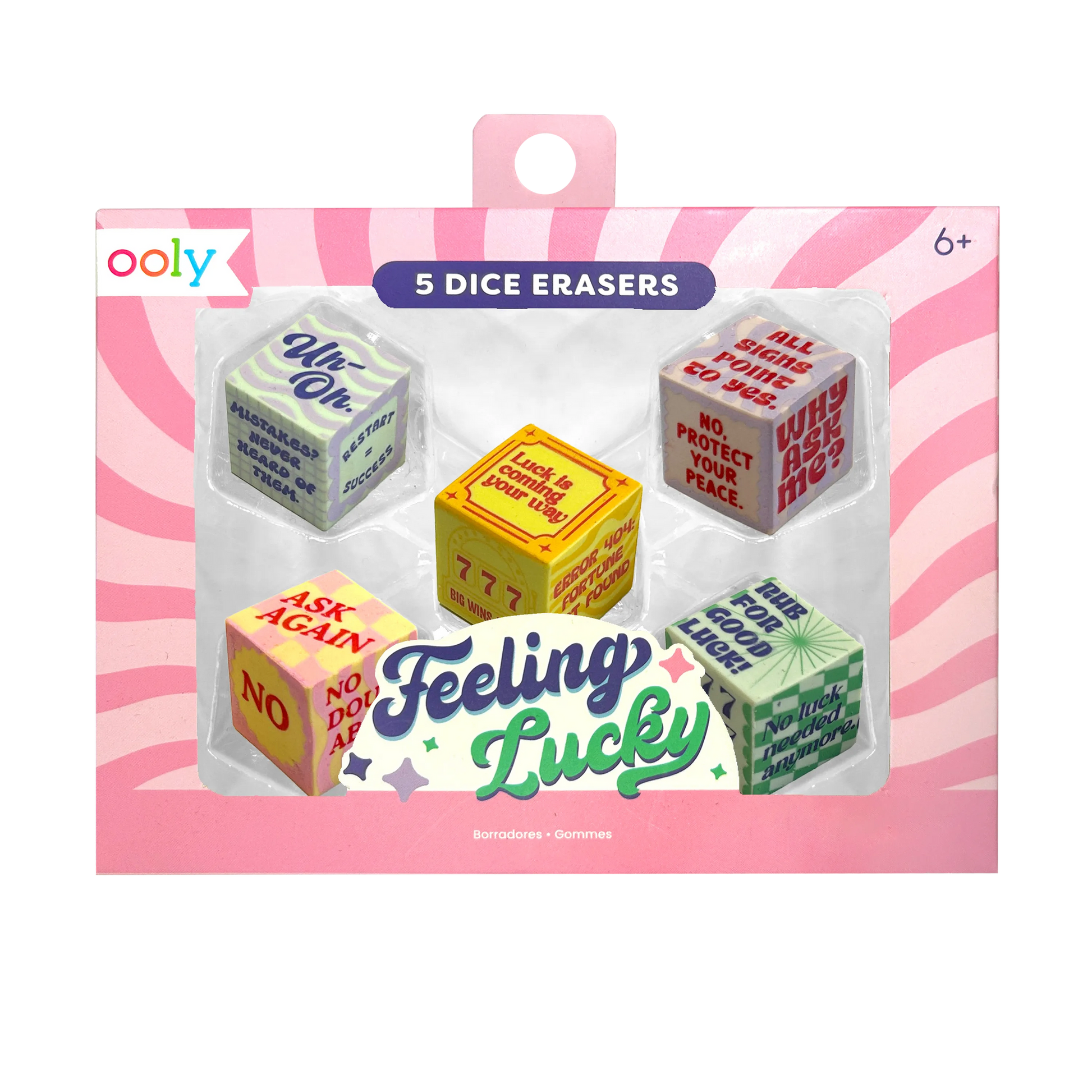 Feeling Lucky: Erasers (Set of 5) - Odd Nodd Art Supply