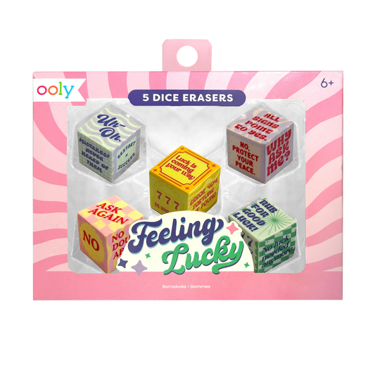 Feeling Lucky: Erasers (Set of 5) - Odd Nodd Art Supply
