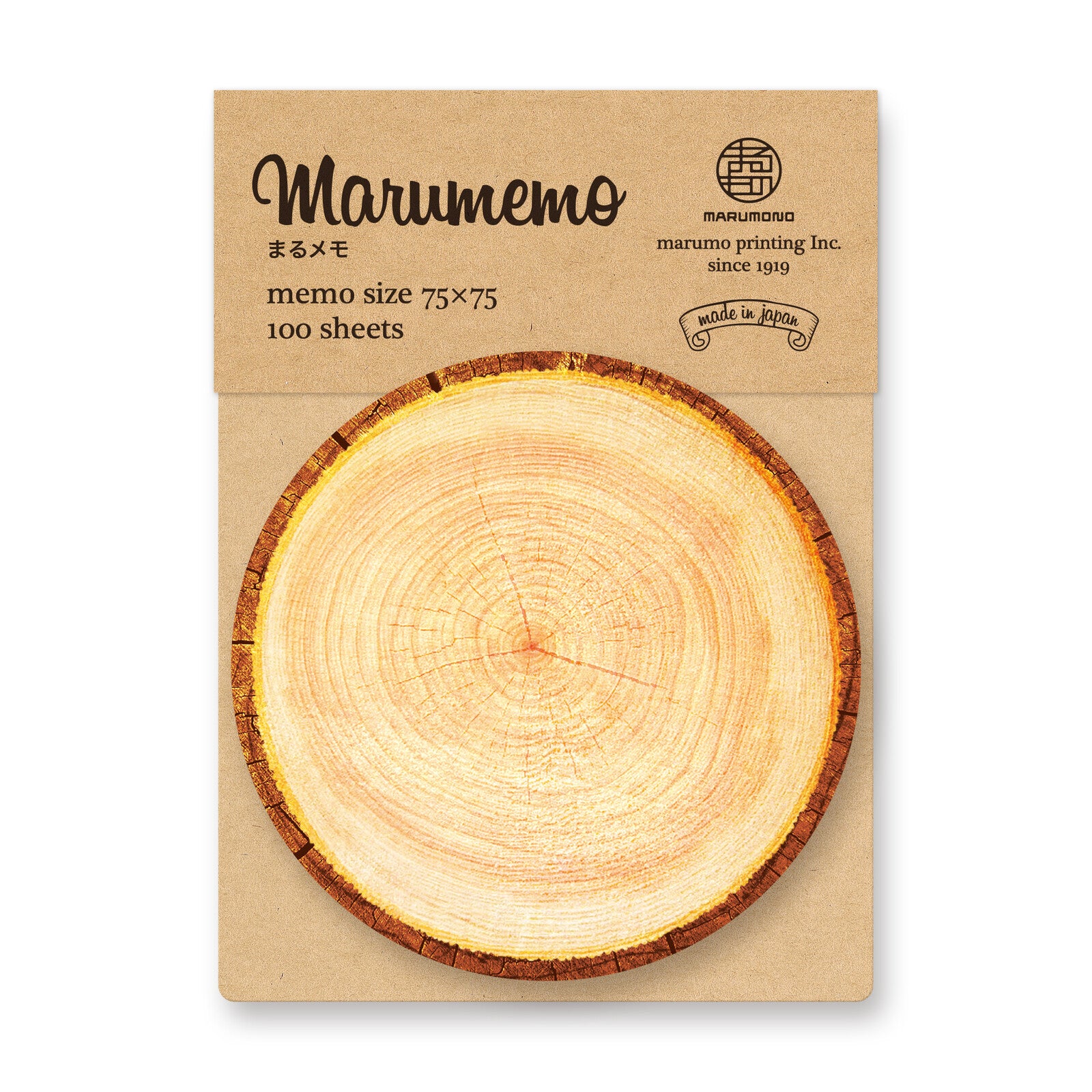 Wood Marumemo Message Pads - Odd Nodd Art Supply