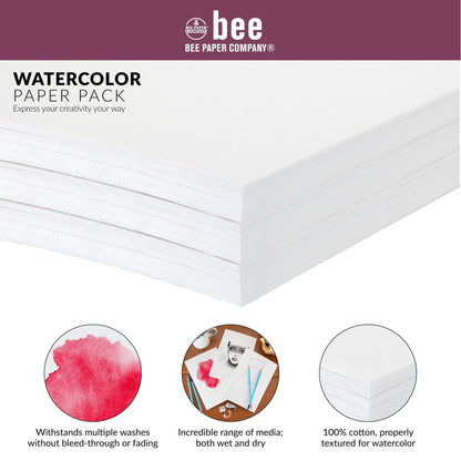 Bee 100 Watercolor Blocks