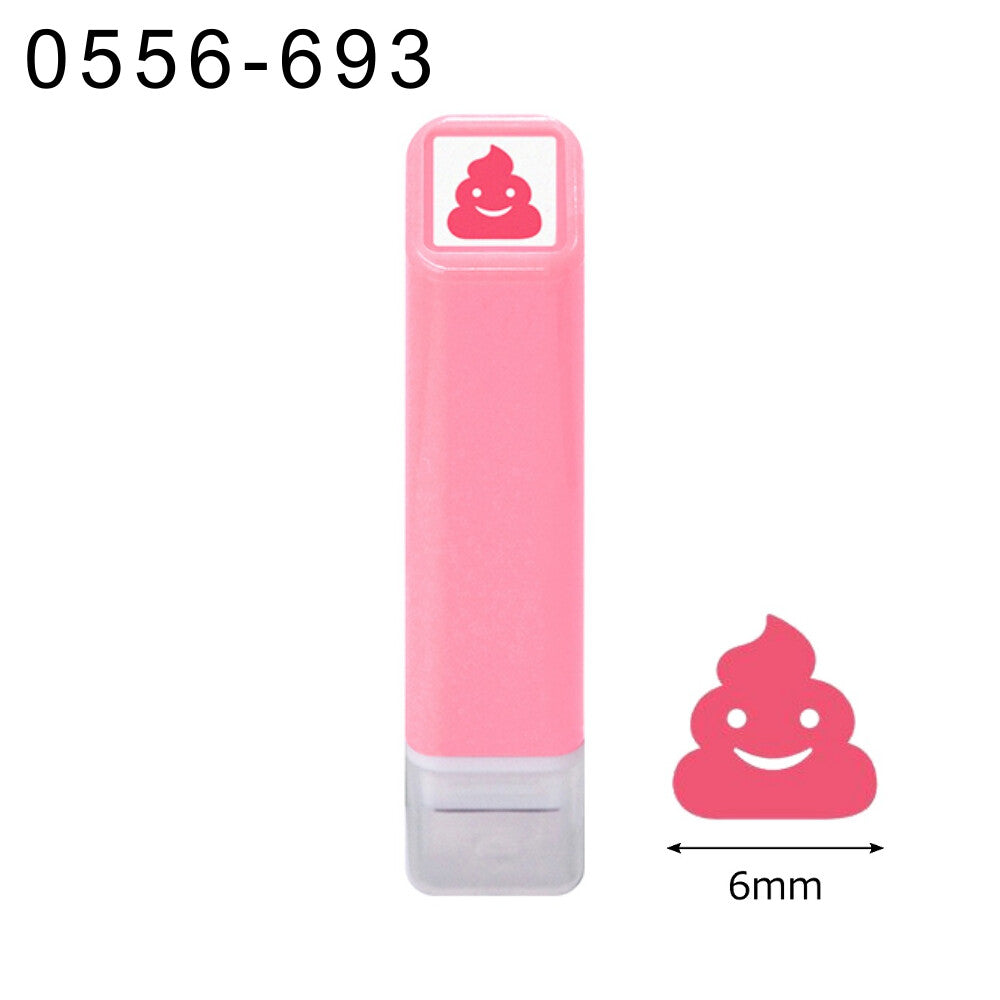Smiling Poop Slim Stamps 