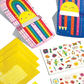Hello Rainbows Tiny Tadas! Note Cards and Sticker Sets - Odd Nodd Art Supply