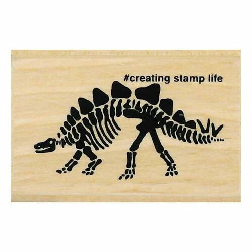 Rubber Stamp Stegosaurus