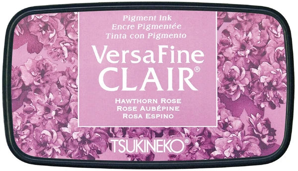 Hawthorn Rose Versafine Clair Pigment Stamp Ink - Odd Nodd Art Supply