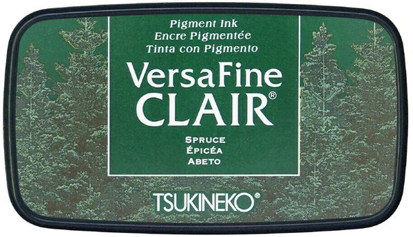Spruce Versafine Clair Pigment Stamp Ink - Odd Nodd Art Supply