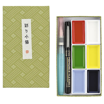 6 set Gansai Tambi Watercolor Sets - Odd Nodd Art Supply
