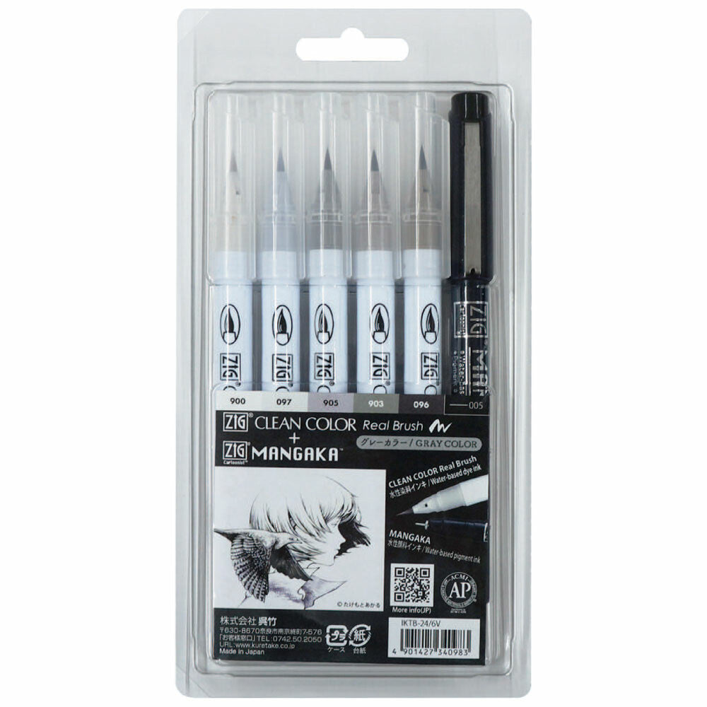 Zig Illustration Basic Set Inktober 2024 - Odd Nodd Art Supply