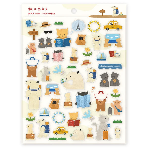 Cozy Ca Stickers