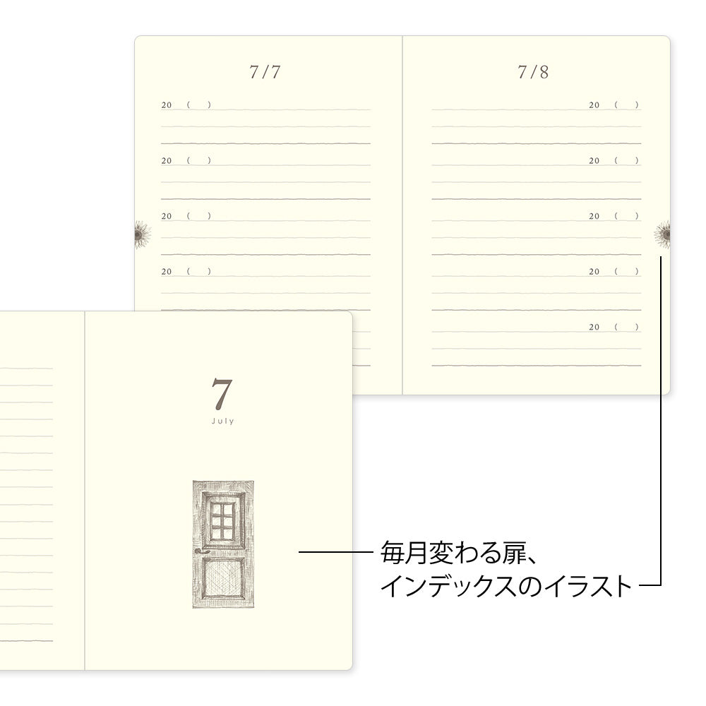 5-Year Diary Gate Mini - Odd Nodd Art Supply