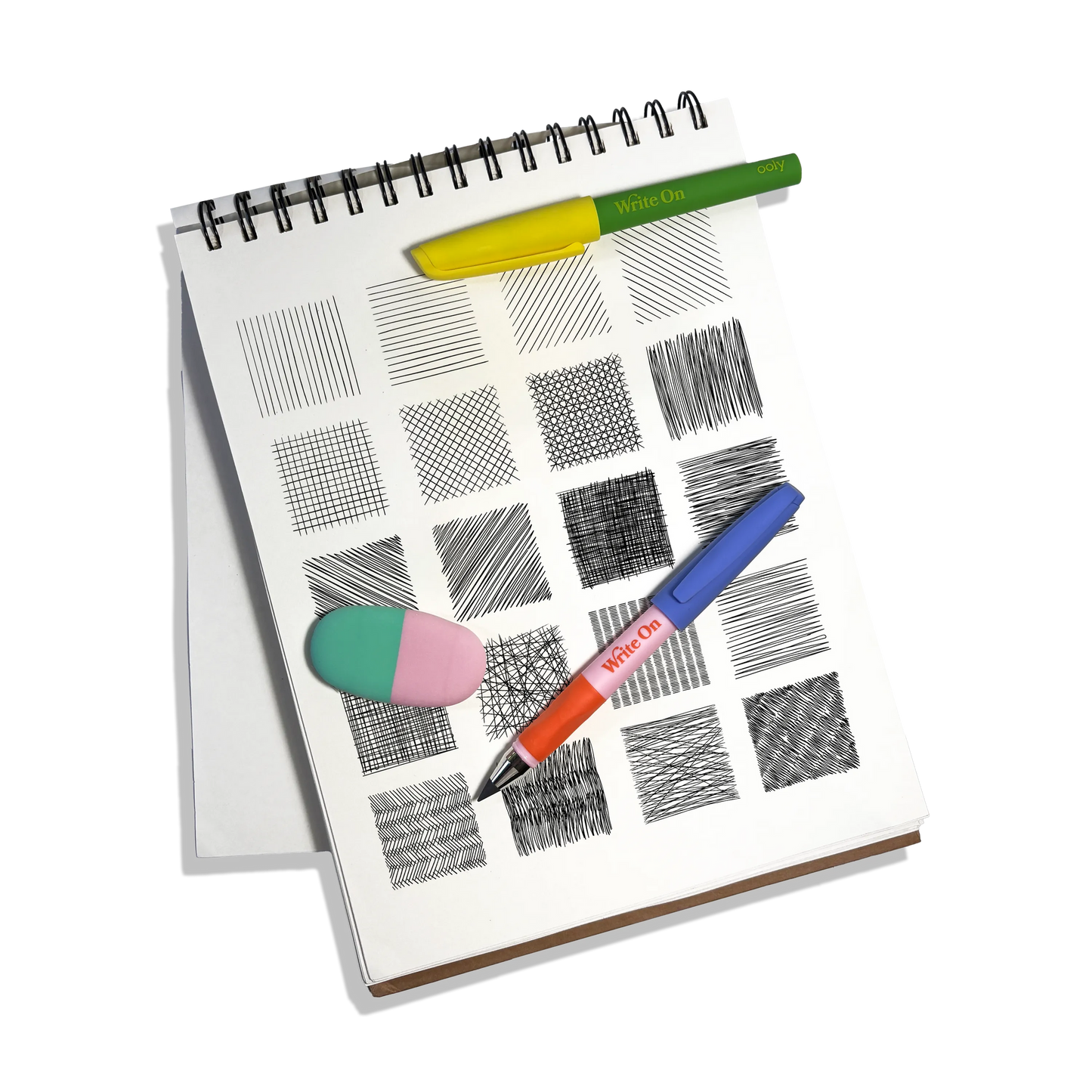 Write On: Graphite Pencils + Eraser