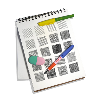 Write On: Graphite Pencils + Eraser