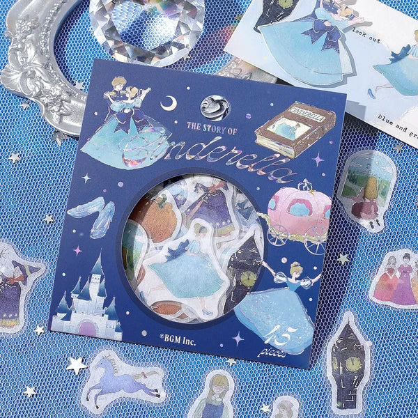 Cinderella BGM Washi Sticker Packs - Odd Nodd Art Supply