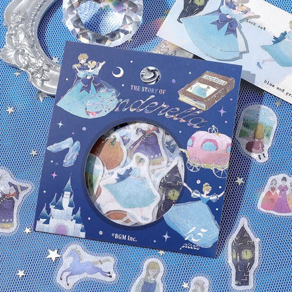 Cinderella BGM Washi Sticker Packs - Odd Nodd Art Supply