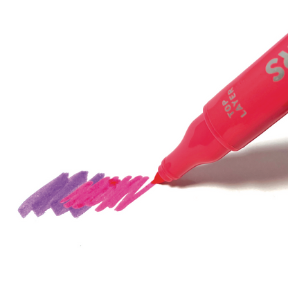 Color Layers Double Ended Layering Markers - Set of 8 - Odd Nodd Art Supply