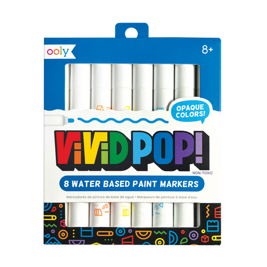 Vivid Pop! Water Based Paint Markers - Odd Nodd Art Supply