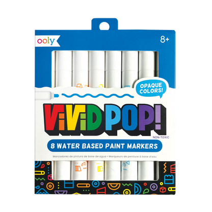 Vivid Pop! Water Based Paint Markers - Odd Nodd Art Supply