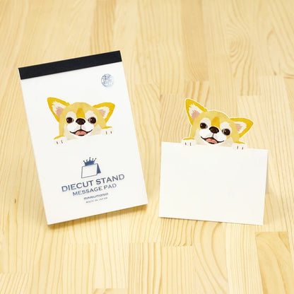 Chihuahua Die-Cut Pop-Up Message Pad - Odd Nodd Art Supply