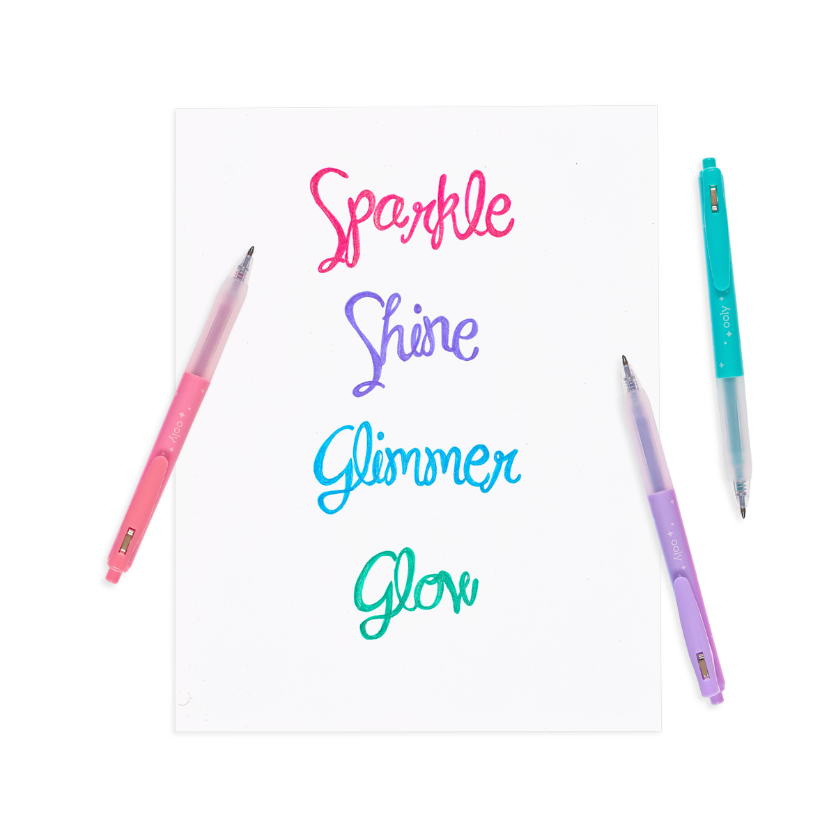 Oh My Glitter!: Retractable Glitter Ink Gel Pens