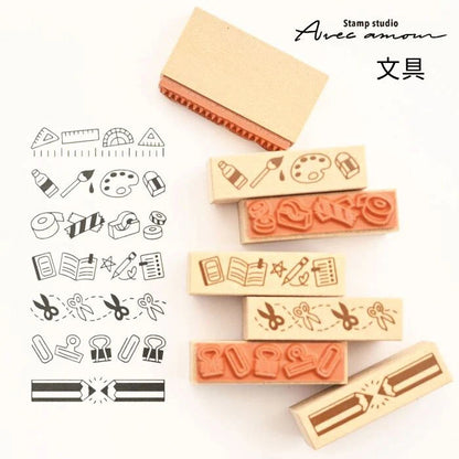 Stationery Stamp Set Sanby - Odd Nodd Art Supply