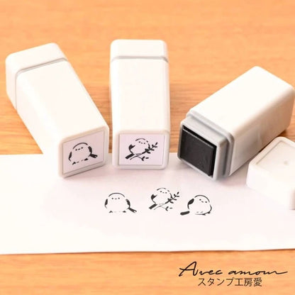 Birds Sanby Mini Stamps Self-Inking - Odd Nodd Art Supply