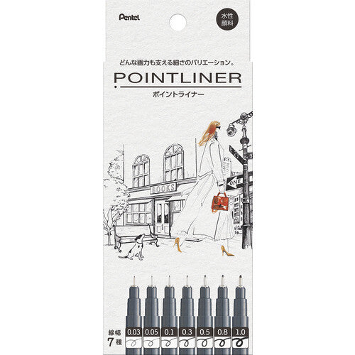 Pentel Pointliner Set