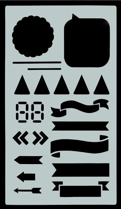 Dotted Journal Stencil Set